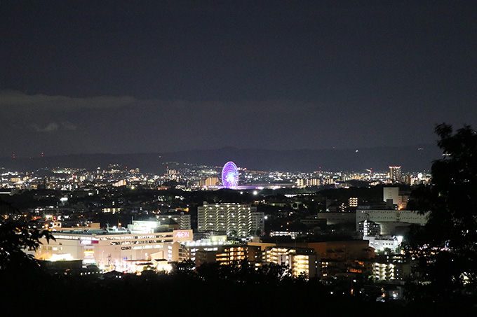 箕面山から見える大阪
