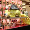 阪急百貨店、ニッポンの夏というイベントででっかい九尾の狐のぬいぐるみ展示